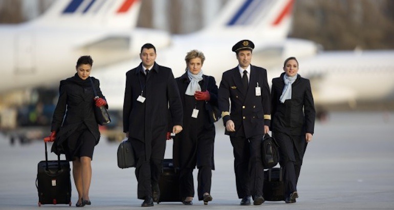 Le personnel navigant d'Air France