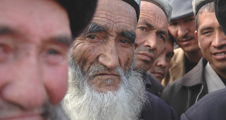 La communauté ouïghoure de Chine oppressée.