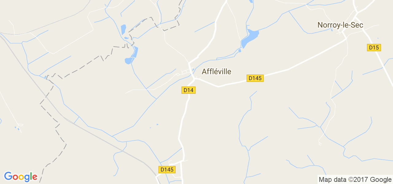 map de la ville de Affléville