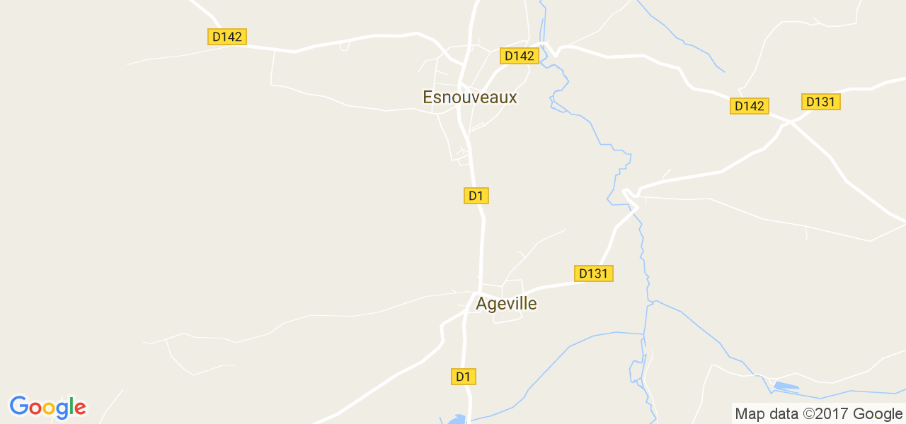 map de la ville de Ageville