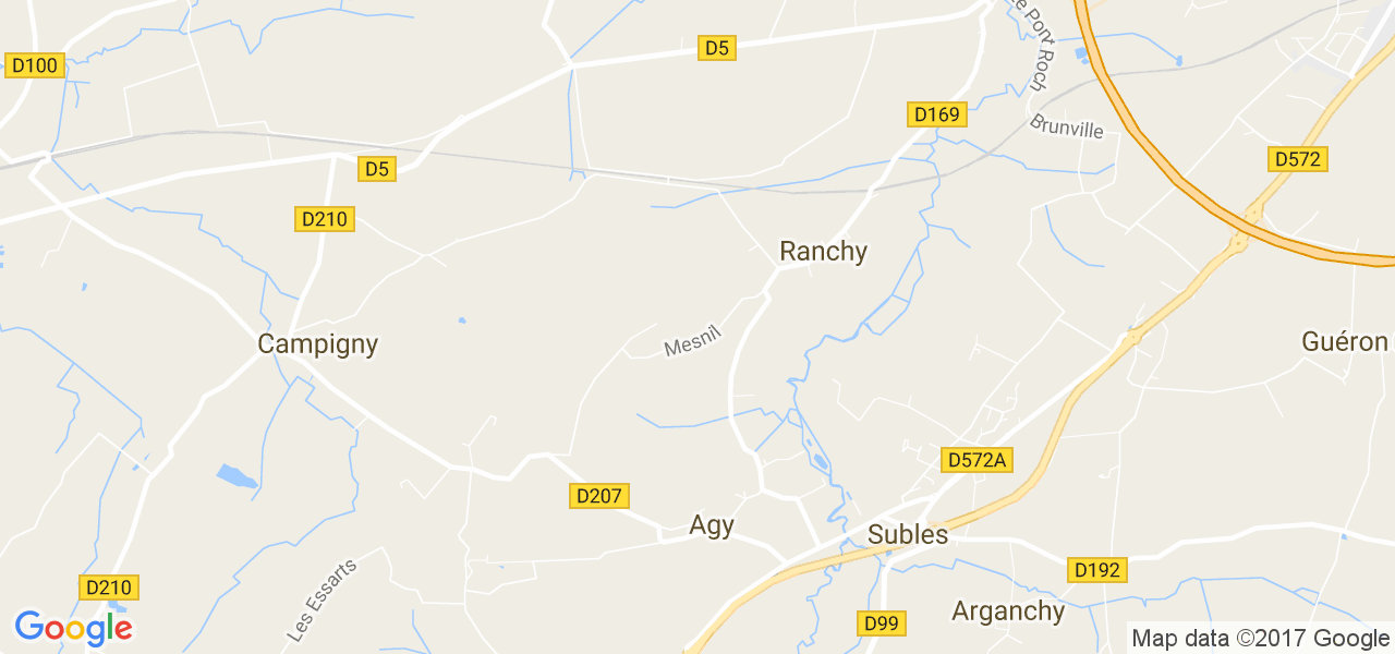 map de la ville de Agy