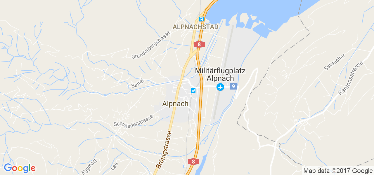 map de la ville de Alpnach