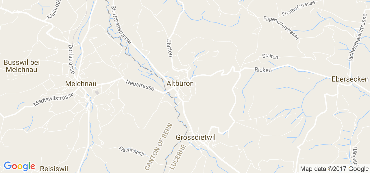 map de la ville de Altbüron