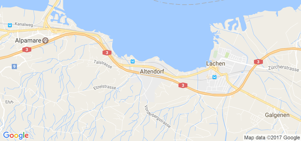 map de la ville de Altendorf