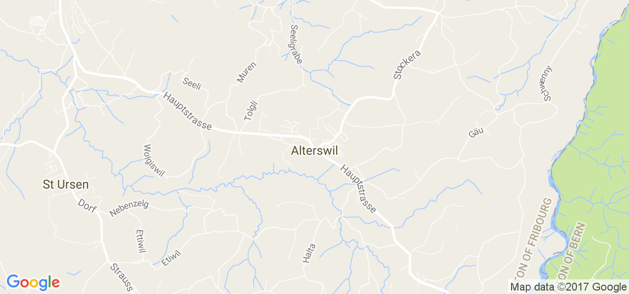 map de la ville de Alterswil