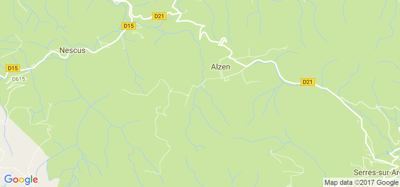 map de la ville de Alzen