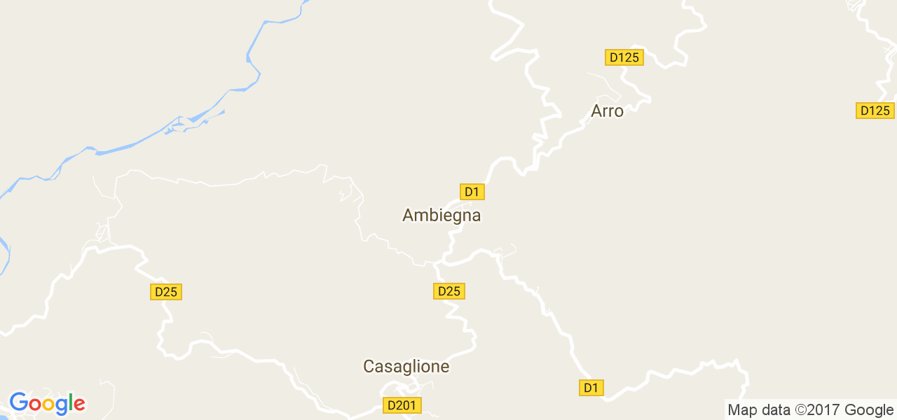 map de la ville de Ambiegna