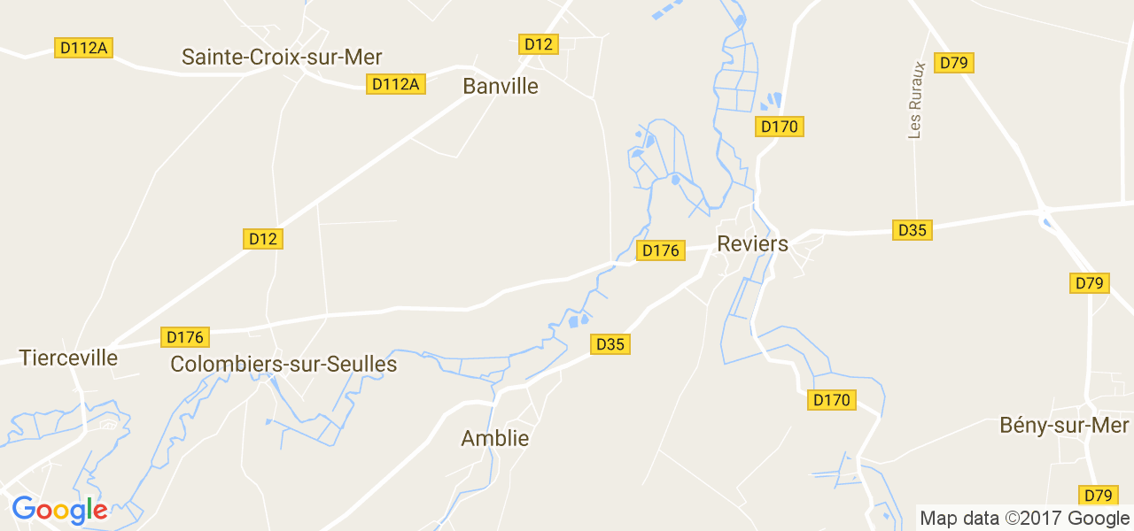 map de la ville de Amblie