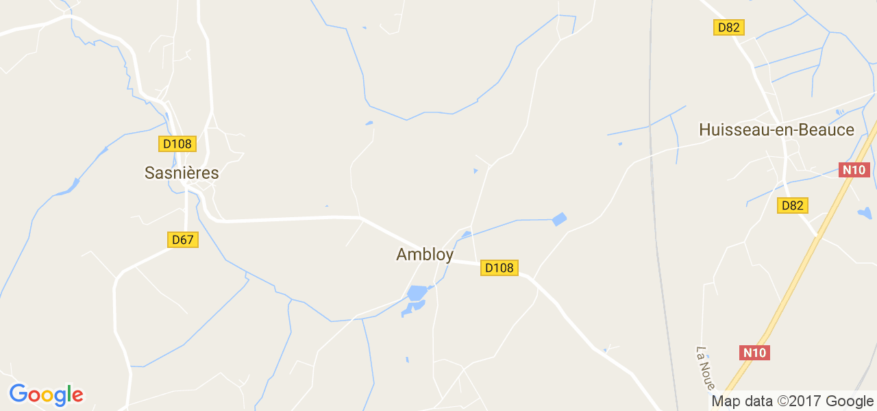 map de la ville de Ambloy