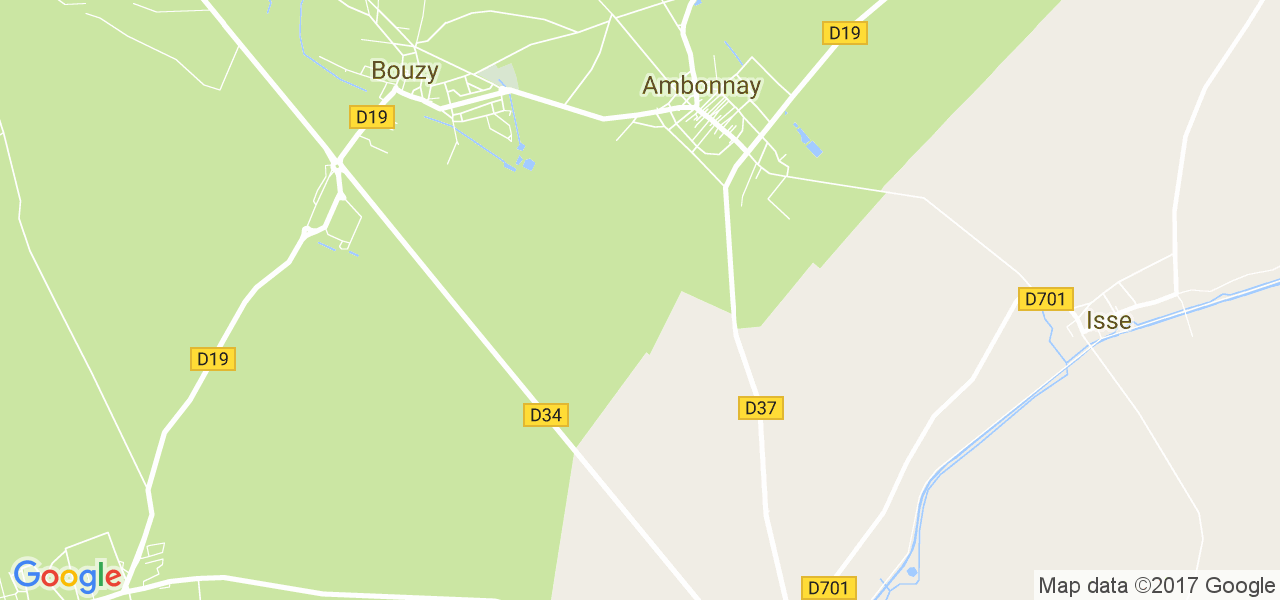 map de la ville de Ambonnay