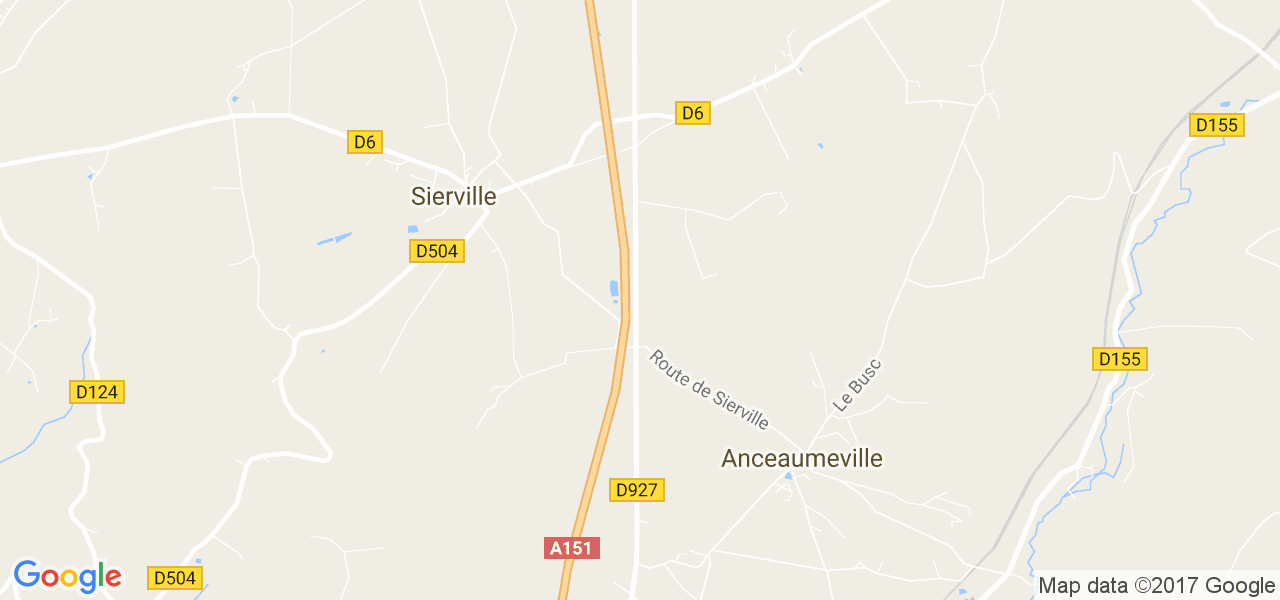 map de la ville de Anceaumeville