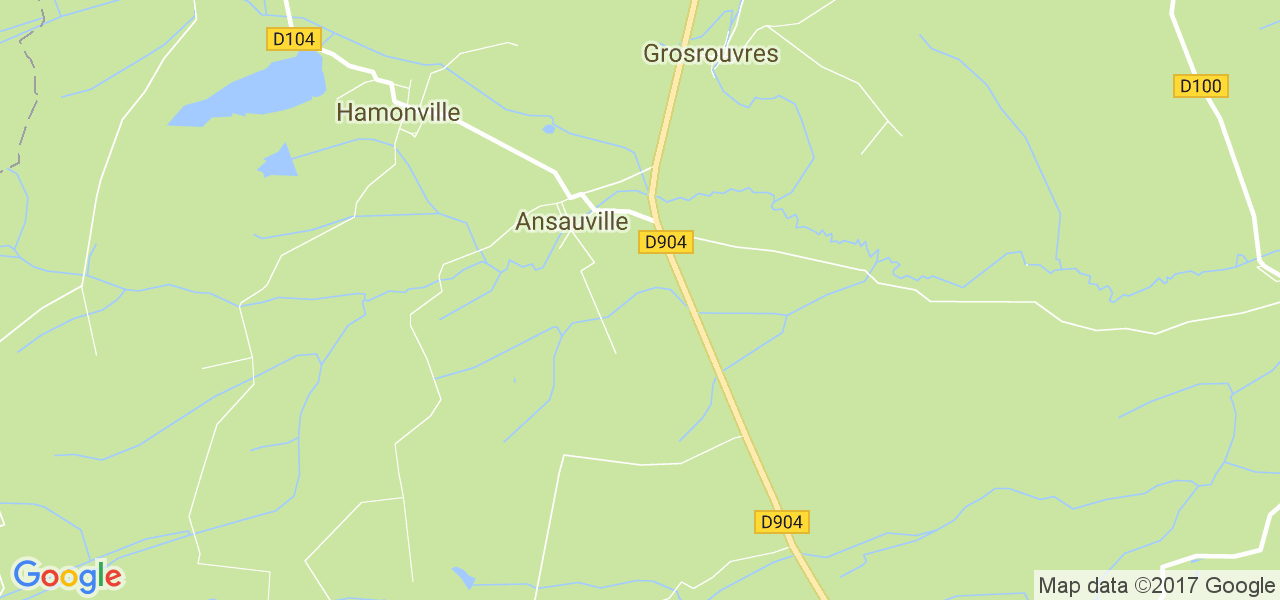 map de la ville de Ansauville