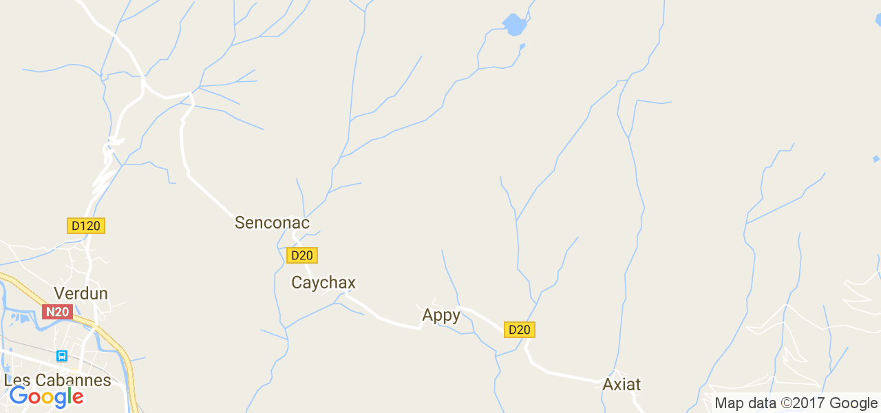 map de la ville de Appy