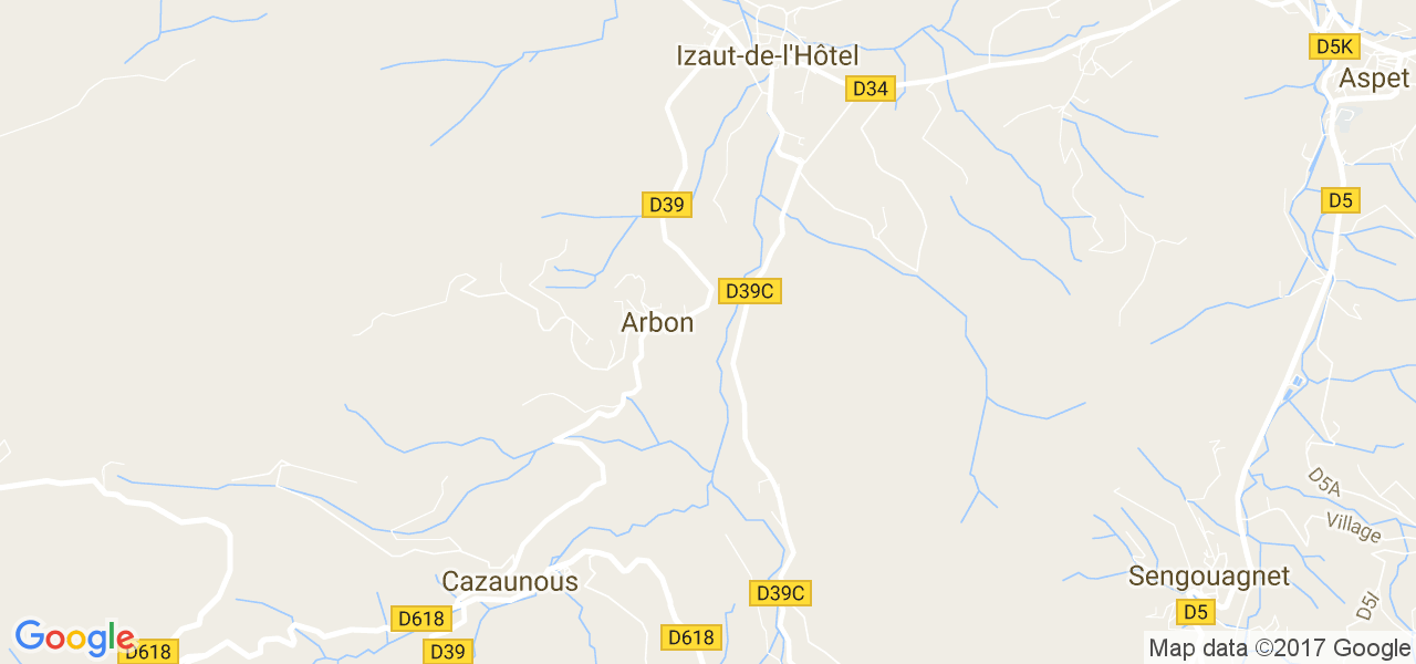 map de la ville de Arbon