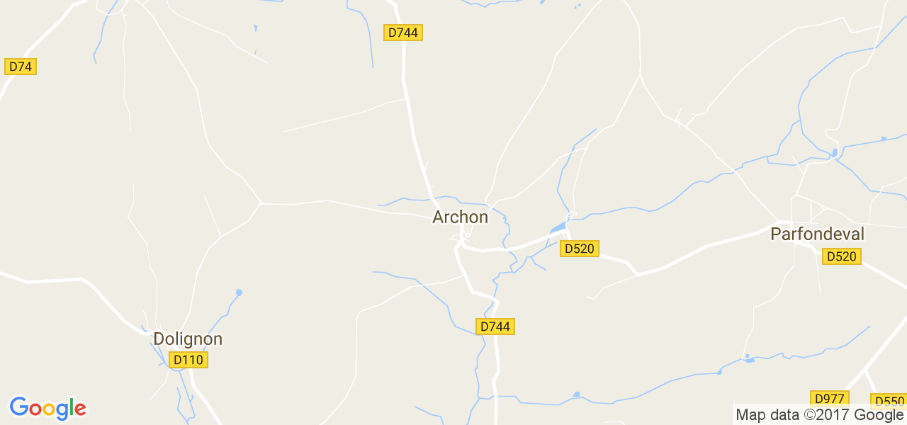 map de la ville de Archon