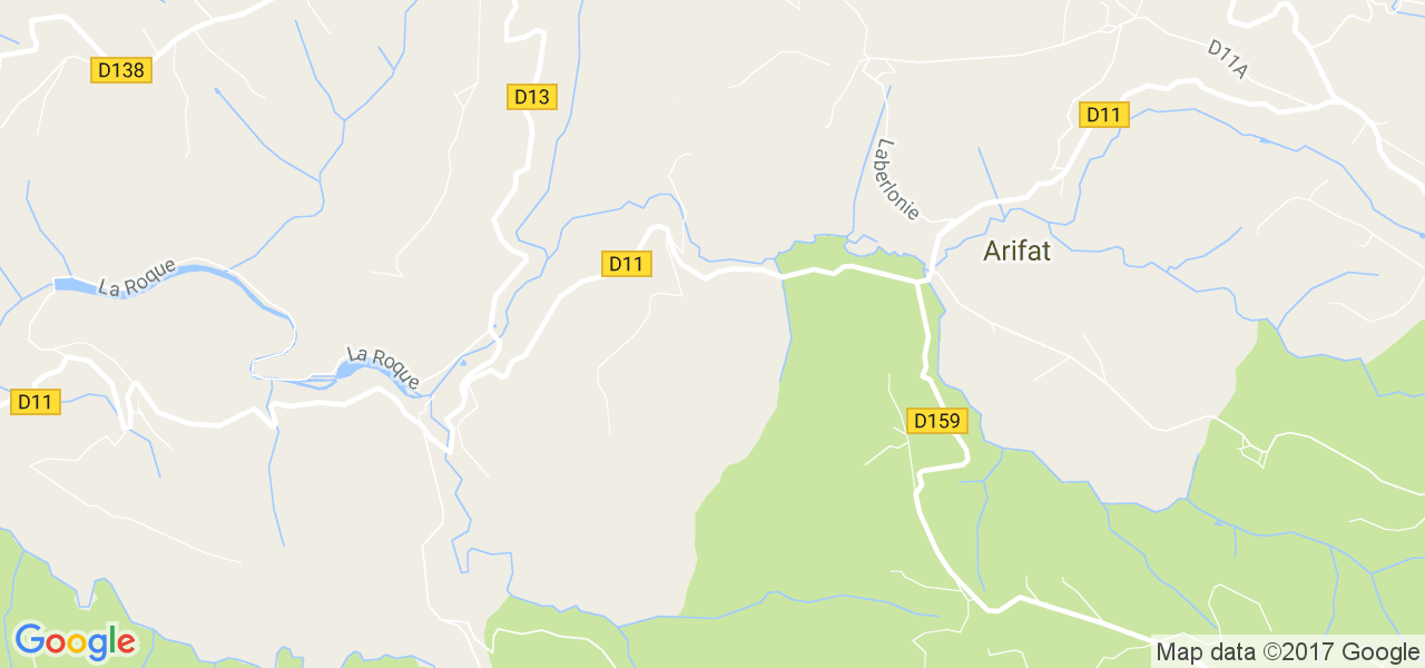 map de la ville de Arifat