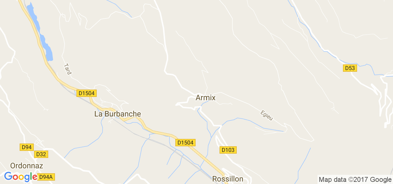 map de la ville de Armix
