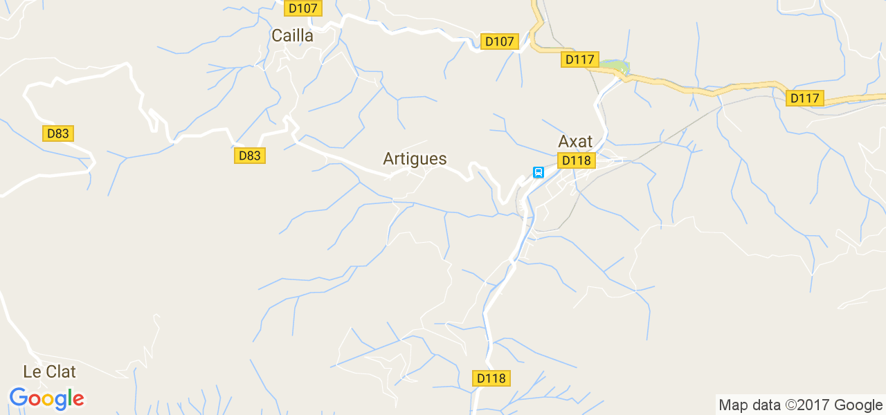 map de la ville de Artigues