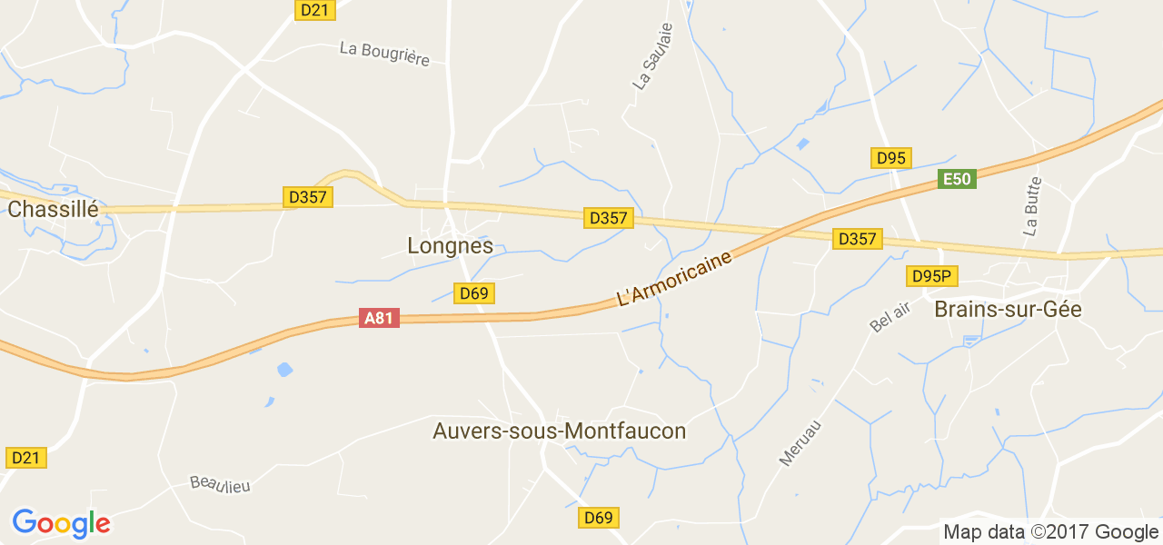 map de la ville de Auvers-sous-Montfaucon