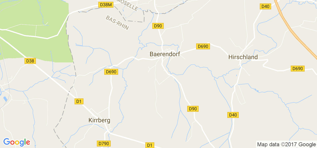 map de la ville de Baerendorf