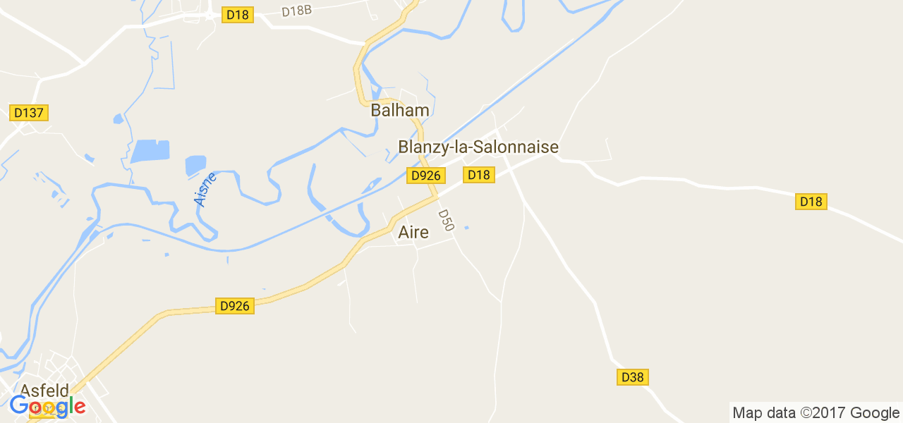 map de la ville de Balham