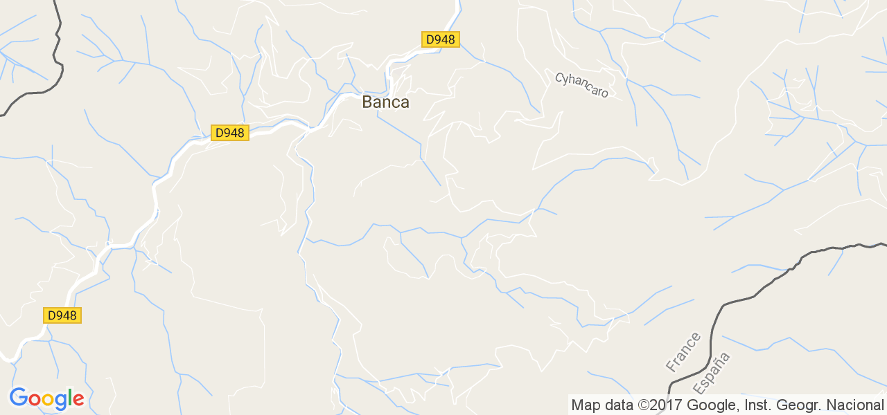 map de la ville de Banca