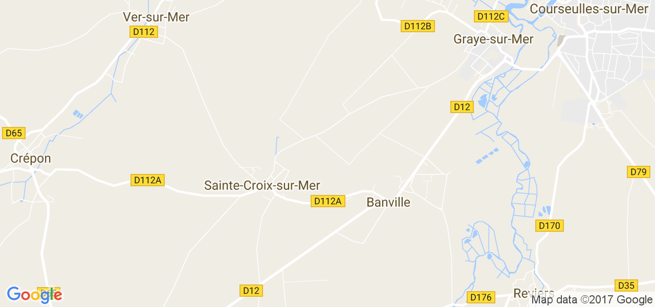 map de la ville de Banville