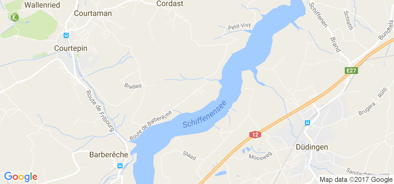 map de la ville de Barberêche