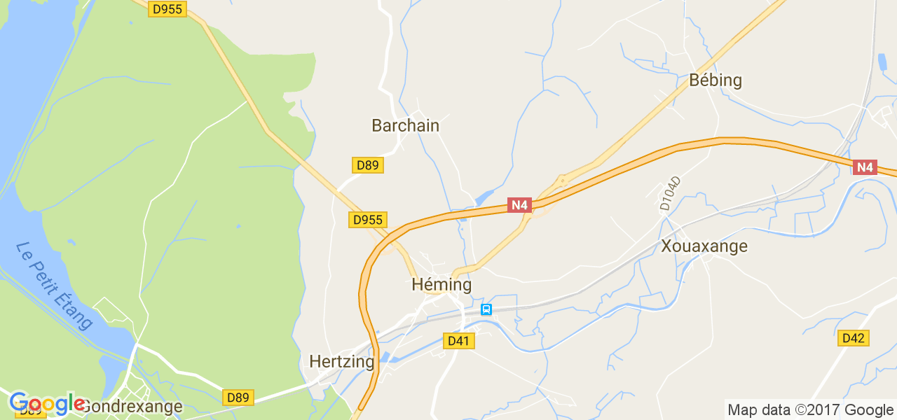 map de la ville de Barchain