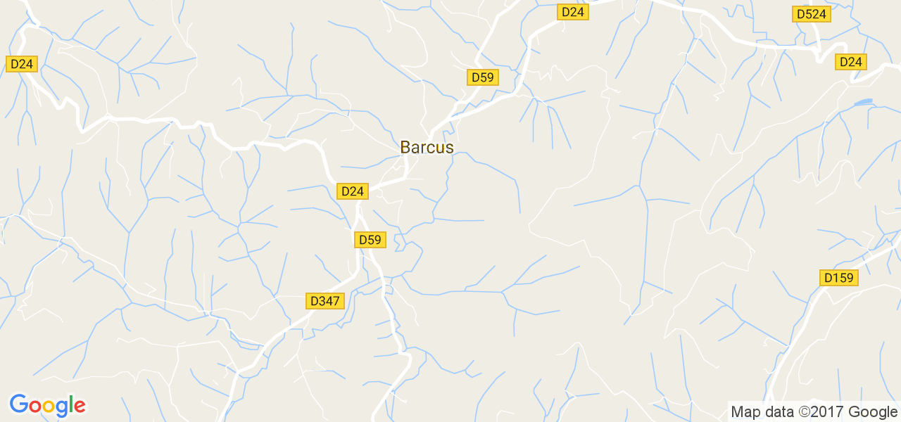 map de la ville de Barcus