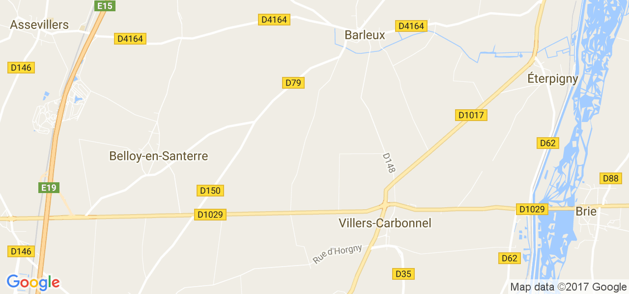 map de la ville de Barleux