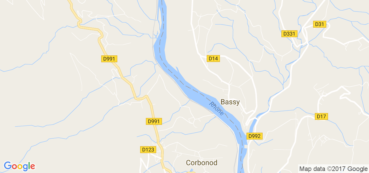 map de la ville de Bassy