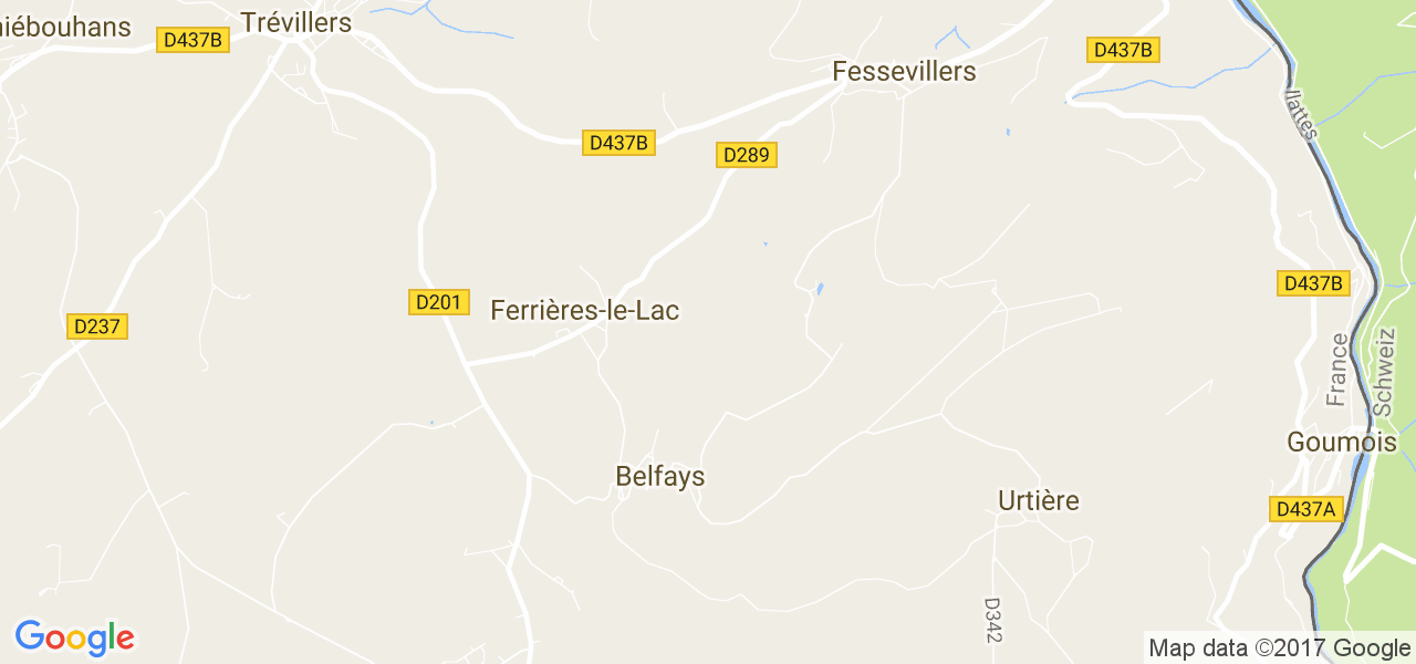 map de la ville de Belfays