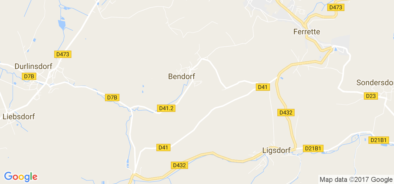 map de la ville de Bendorf