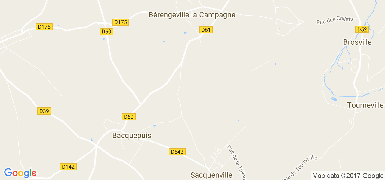 map de la ville de Bérengeville-la-Campagne