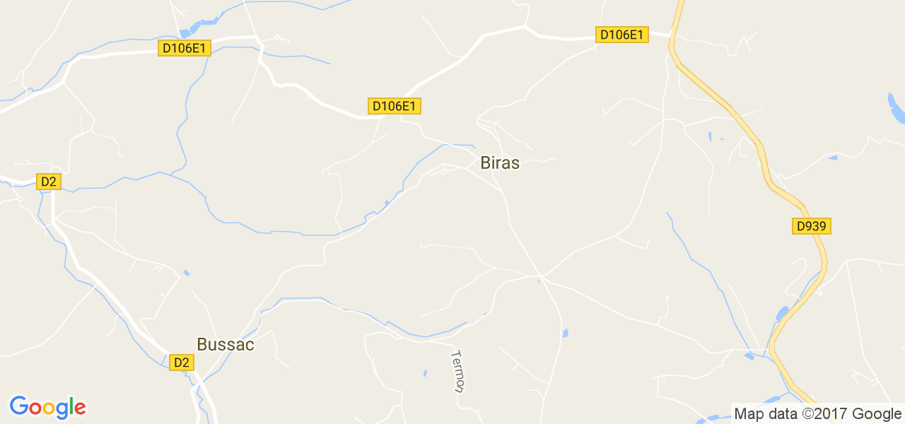 map de la ville de Biras