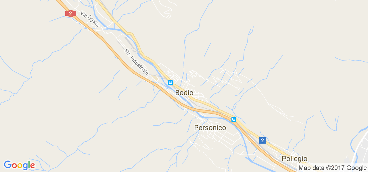 map de la ville de Bodio