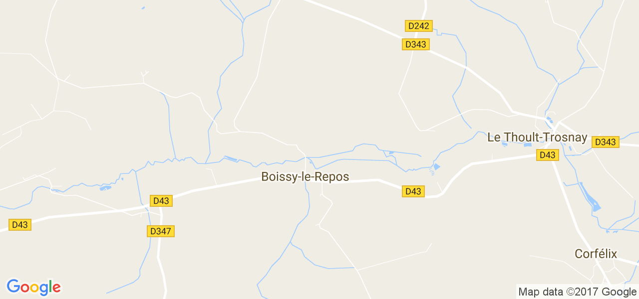 map de la ville de Boissy-le-Repos