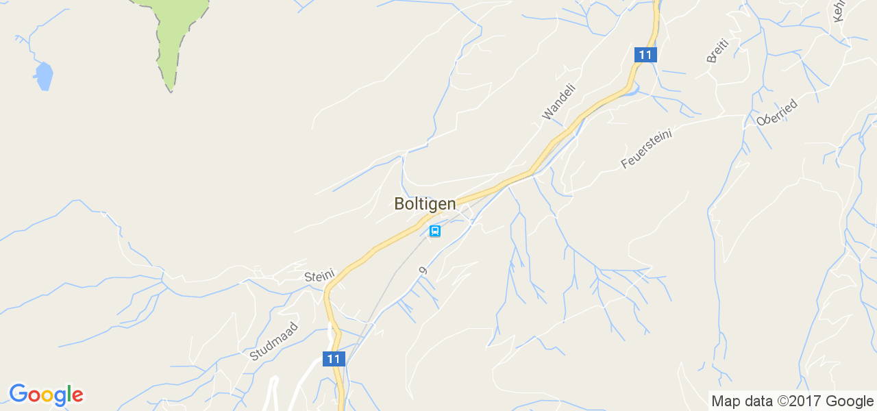 map de la ville de Boltigen