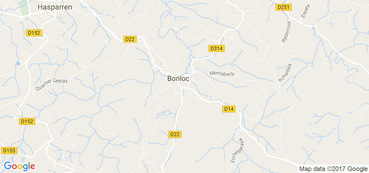 map de la ville de Bonloc