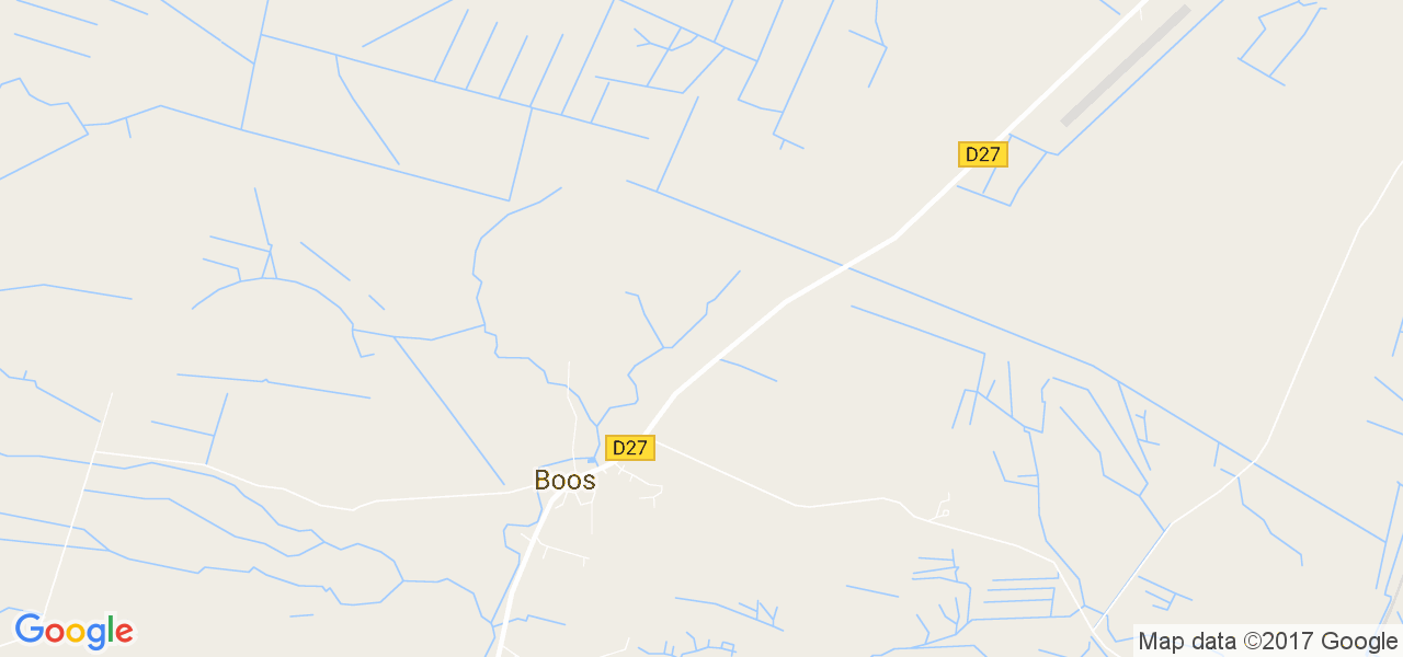 map de la ville de Boos