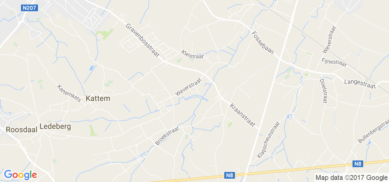 map de la ville de Borchtlombeek