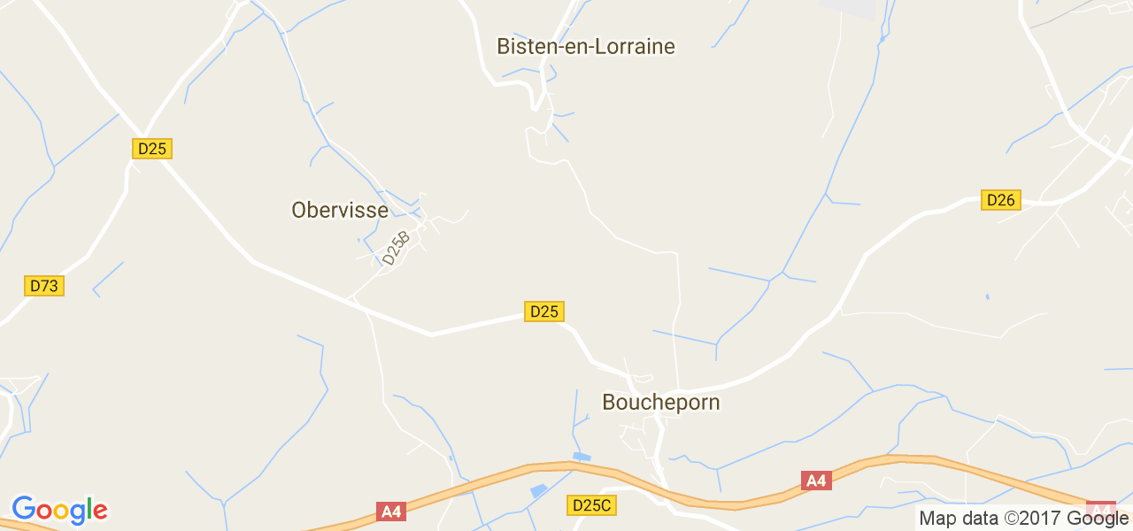 map de la ville de Boucheporn