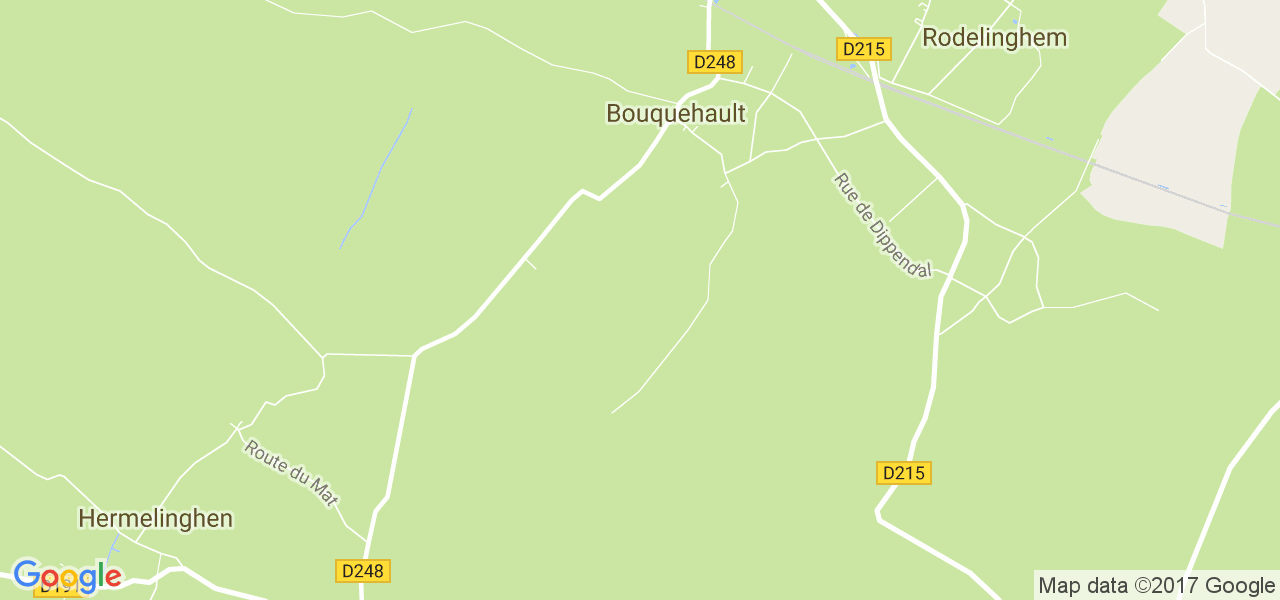 map de la ville de Bouquehault