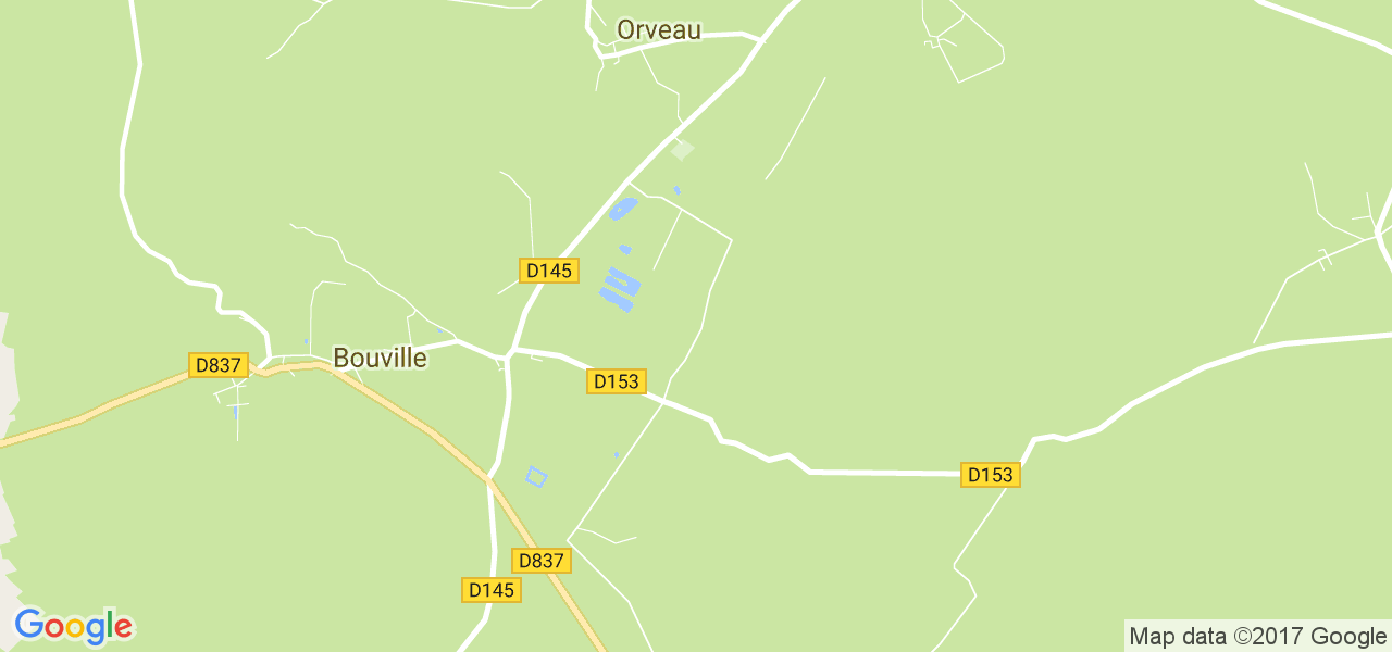 map de la ville de Bouville