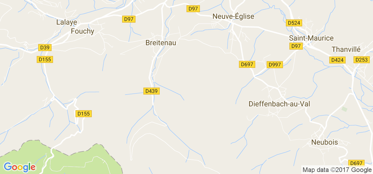 map de la ville de Breitenau