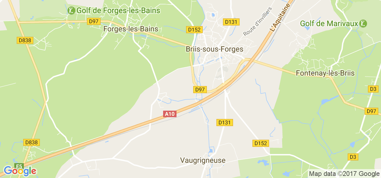 map de la ville de Briis-sous-Forges