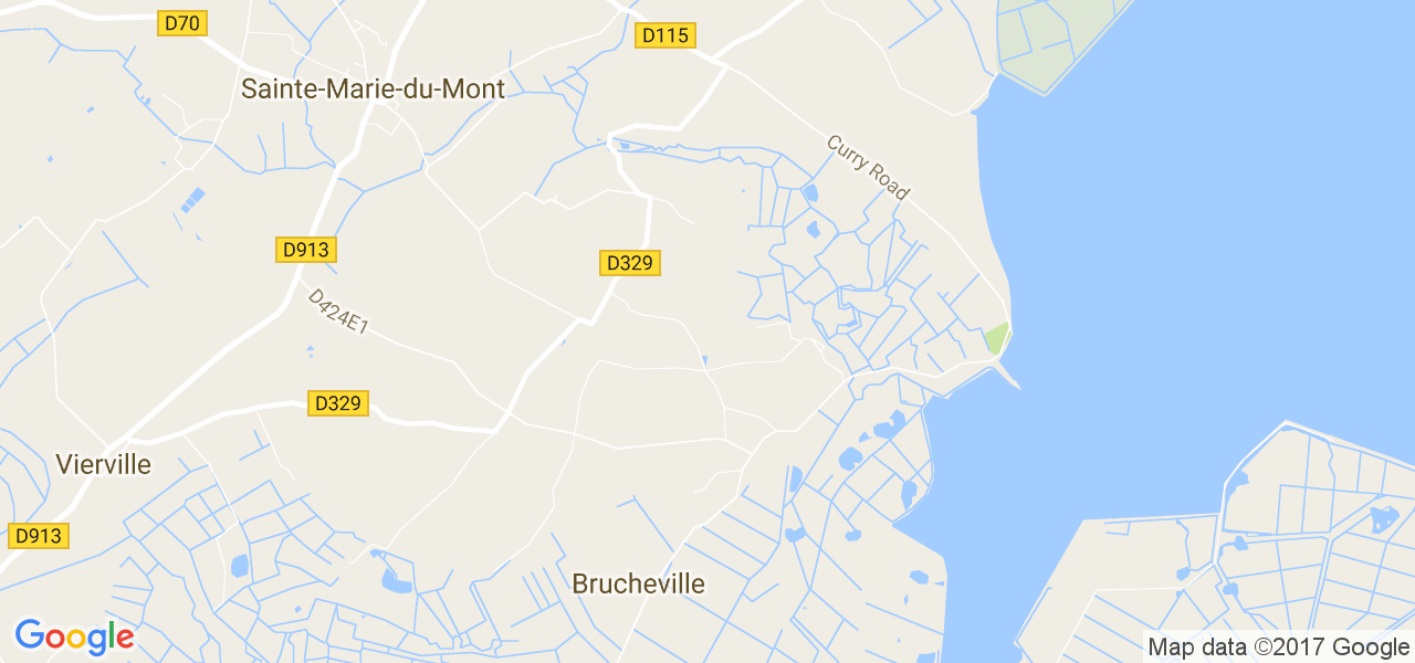 map de la ville de Brucheville