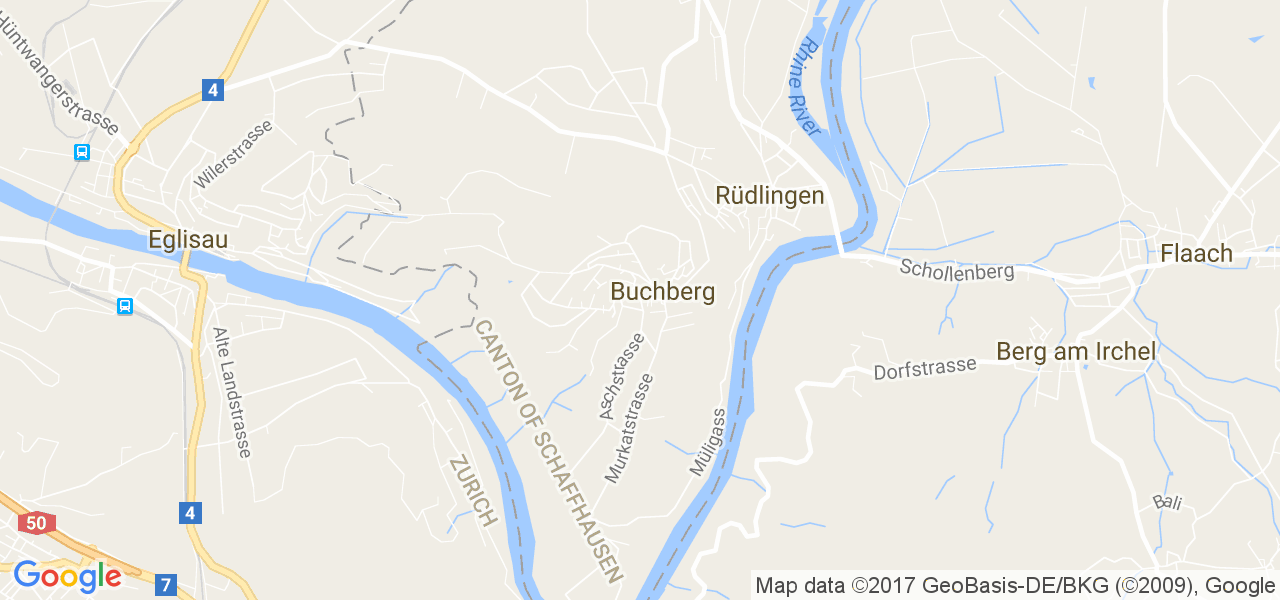 map de la ville de Buchberg