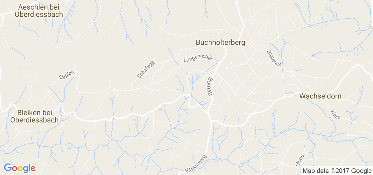 map de la ville de Buchholterberg